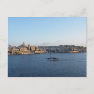 Carte Postale La Valette - Malte