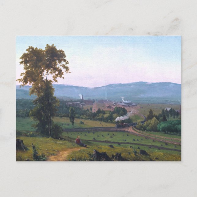 Carte Postale La vallée de Lackawanna par George Inness (Devant)