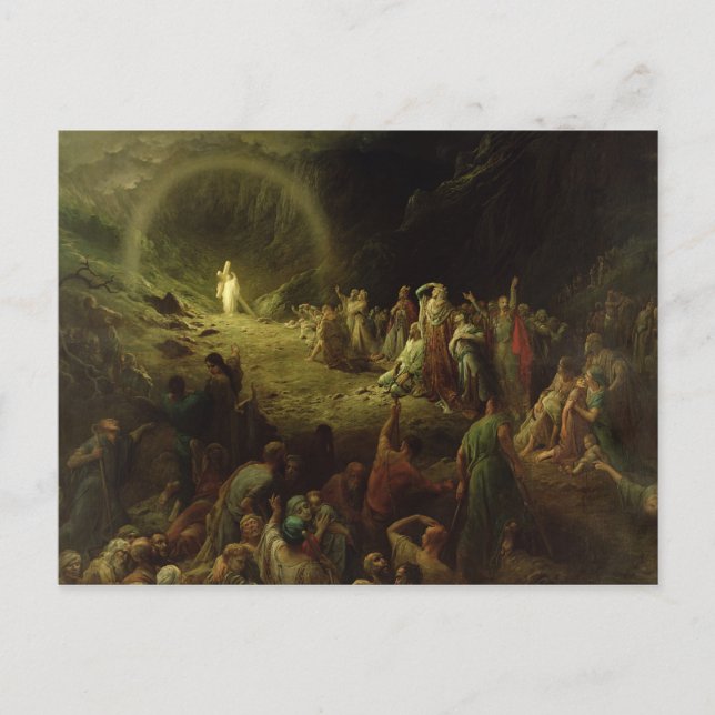 Carte Postale La Vallée des larmes, 1883 (Devant)