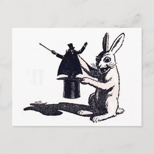 Carte Postale La vengeance du lapin (Devant)