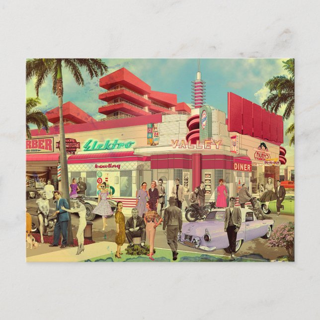 Carte Postale  La Verne Bay Avenue (Devant)