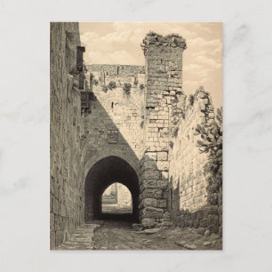 Carte Postale La Via Dolorosa à Jérusalem