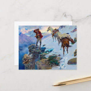 Carte Postale La viande n'est pas de la viande Jusqu'à ce qu'ell