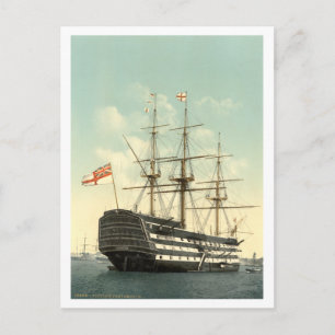 Carte Postale La victoire de Nelson HMS