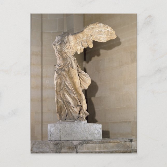 Carte Postale La victoire de Samothrace (Devant)