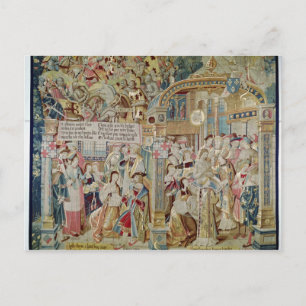 Carte Postale La vie de l'évêque de Reims