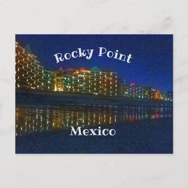 Carte Postale La vie de nuit (Devant)