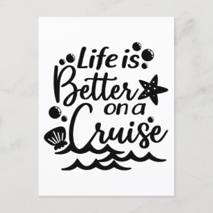Carte Postale La Vie Est Meilleure En Croisière En Famille Vacan