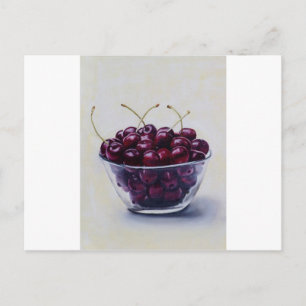 Carte Postale La vie est un bol de cerises