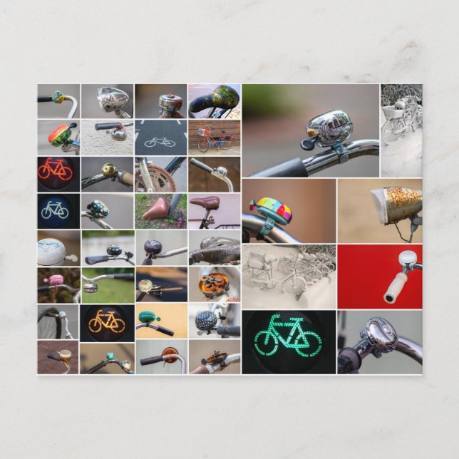 Carte Postale La vie est une belle promenade à vélo ! (Devant)