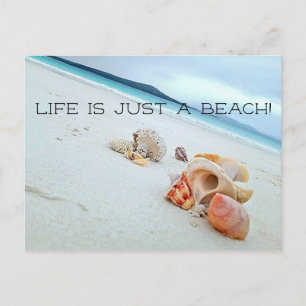 Carte Postale La vie n'est qu'une plage