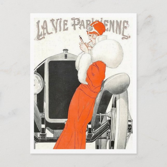 Carte Postale La Vie Parisienne France 1922 (Devant)
