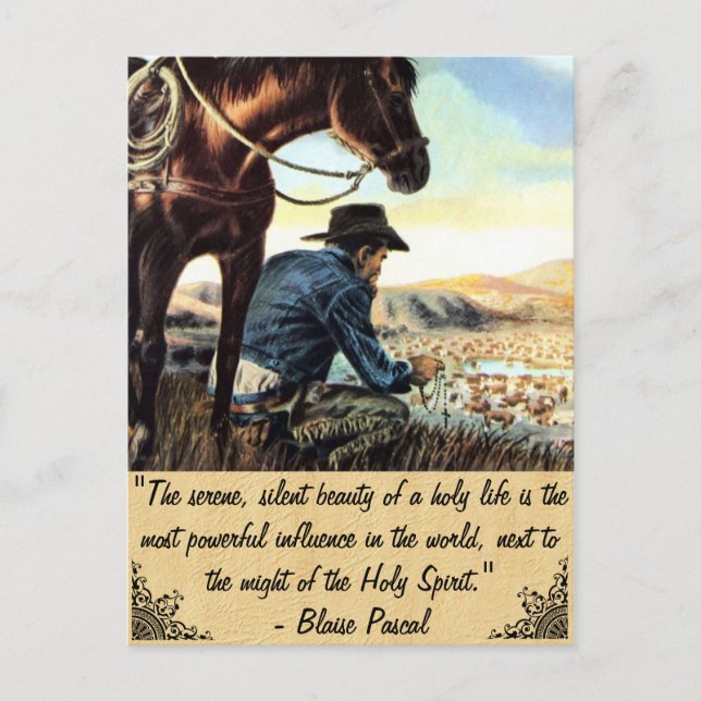 Carte Postale La Vie Sainte (Devant)