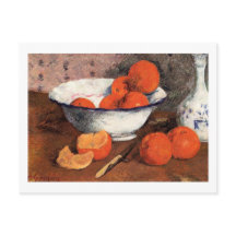 La vie toujours avec des oranges par Gauguin