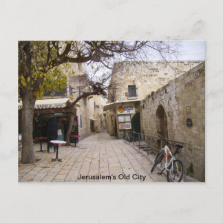 Carte Postale La vieille ville de Jérusalem