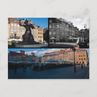 Carte Postale La vieille ville de Varsovie