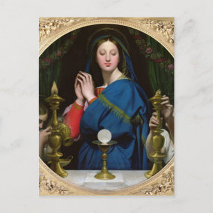 Carte Postale La Vierge de l'hôte, 1854