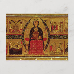 Carte Postale La Vierge et l'Enfant incarnés