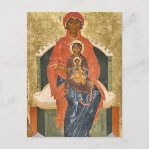 Carte Postale La Vierge, Sainte Anne et le Christ, Angelos Akota