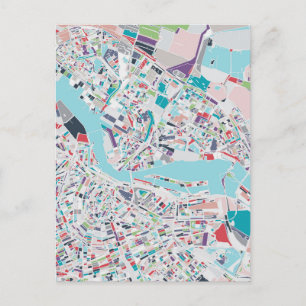 Carte Postale La ville d'Amsterdam