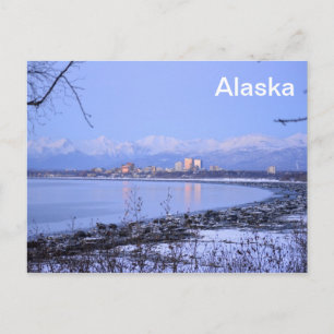 Carte Postale La ville d'Anchorage, Alaska