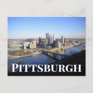 Carte Postale La ville de l'acier   Pittsburgh, PA