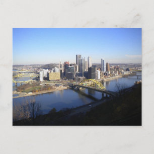 Carte Postale La ville de l'acier Pittsburgh, PA