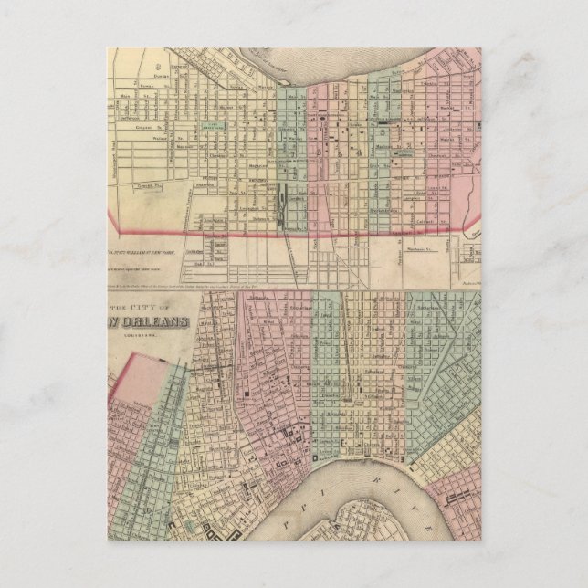 Carte Postale La ville de Louisville, Kentucky (Devant)