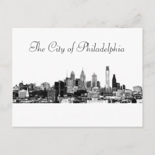 Carte Postale La ville de Philadelphie