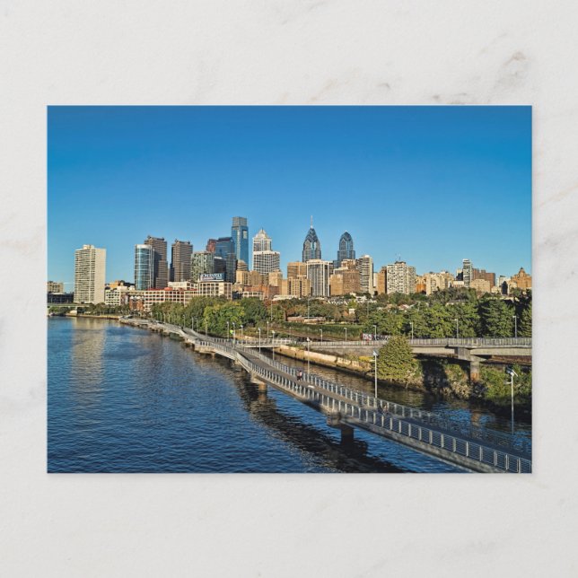 Carte Postale La ville de Philadelphie (Devant)