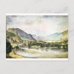 Carte Postale La ville de Trente par Albrecht Durer