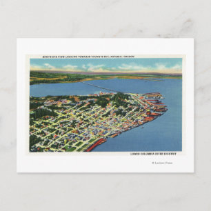 Carte Postale La ville vers Young's Bay