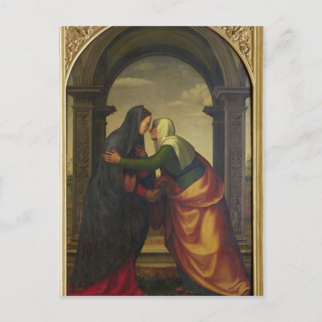 Carte Postale La Visite de Saint-Elizabeth (Devant)