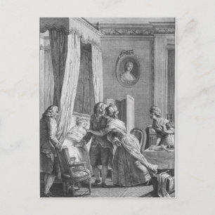 Carte Postale La visite du médecin de Boson