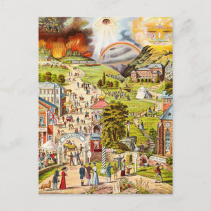 Carte Postale La voie large et étroite par British SChool