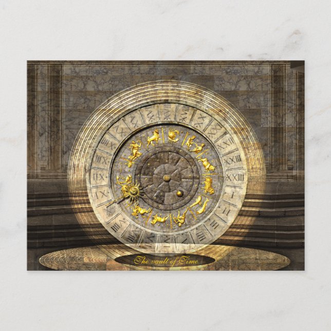 Carte Postale La voûte du temps (Devant)