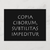 L'abondance de nourriture entrave la subtilité