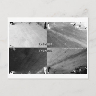 CARTE POSTALE LABYRINTH