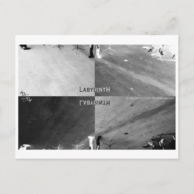 CARTE POSTALE LABYRINTH (Devant)