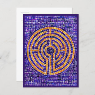 Carte postale LABYRINTH MOSAIC