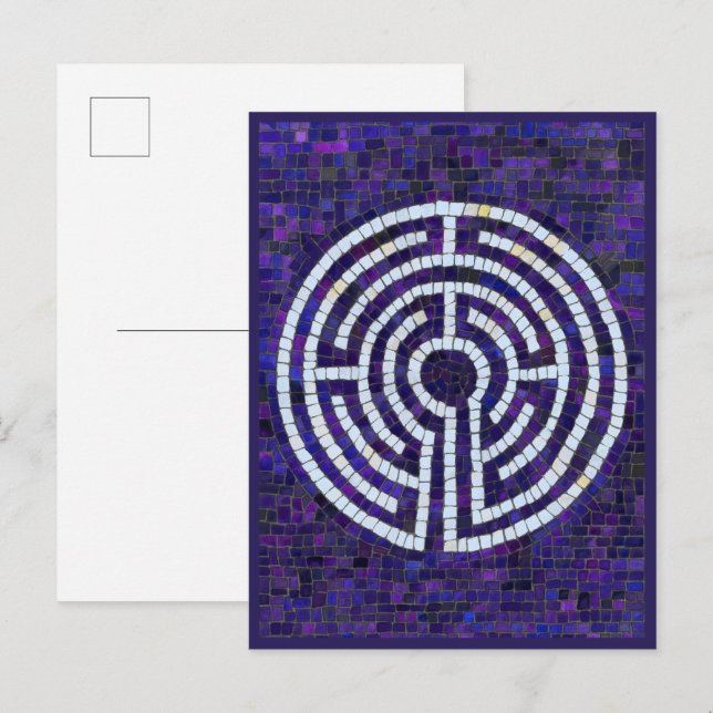 Carte postale LABYRINTH VIII (Devant / Derrière)