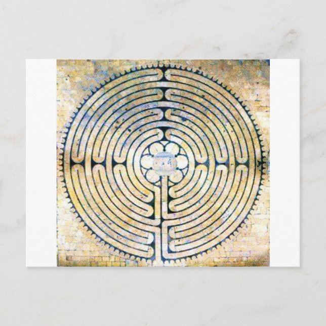 Carte Postale Labyrinthe (Devant)