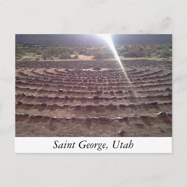 Carte Postale Labyrinthe (Devant)