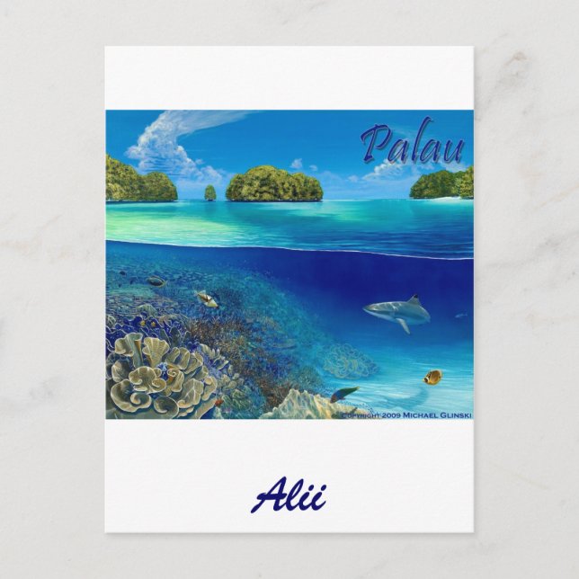 Carte Postale Lac 3 Par Michael Glinski (Devant)