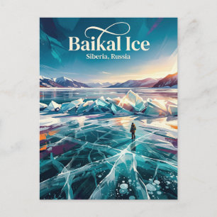 Carte Postale Lac Baïkal Russie