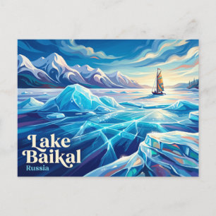 Carte Postale Lac Baïkal Russie