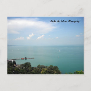 Carte Postale Lac Balaton, Hongrie