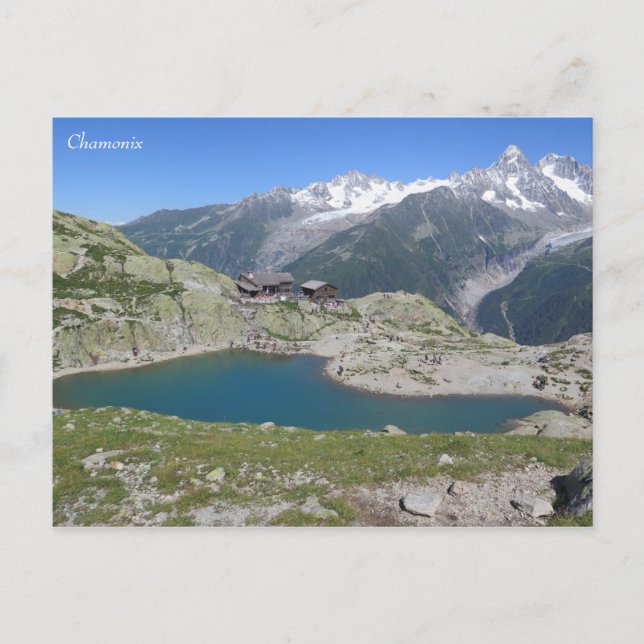 Carte Postale Lac Blanc Chamonix (Devant)