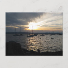 Carte Postale Lac Champlain au coucher du soleil