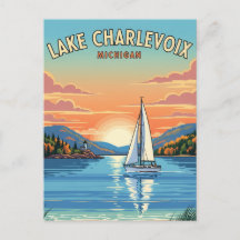 Lac Charlevoix Michigan Travel